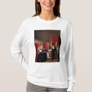 Camiseta El delfín tomado de su familia, el 3 de julio de