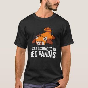 Camiseta El delgado zoológico del Panda Rojo es fácilmente