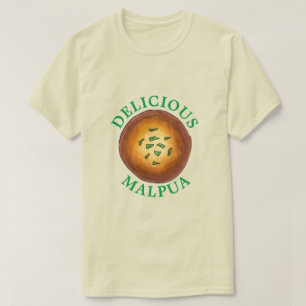 Camiseta El delicioso panqueque indio de Malpua Mithai dulc