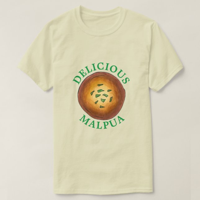 Camiseta El delicioso panqueque indio de Malpua Mithai dulc (Diseño del anverso)