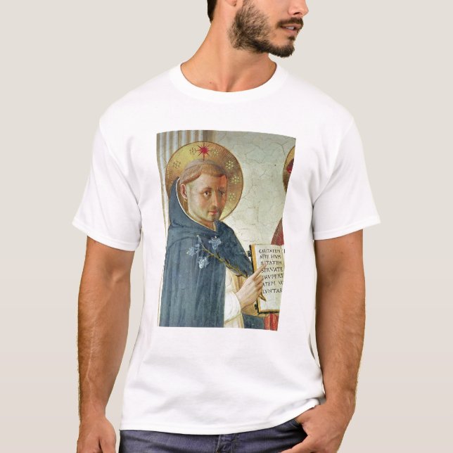 Camiseta El delle Ombre, detalle de Madonna de St Dominic (Anverso)
