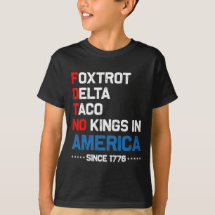 Camiseta El Delta del Taco de Foxtrot no es rey en Estados 