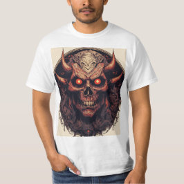 Camiseta El demonio aterrador y omnipresente demonio en un