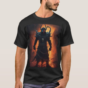 Camiseta El demonio desencadenado: Una historia de terror