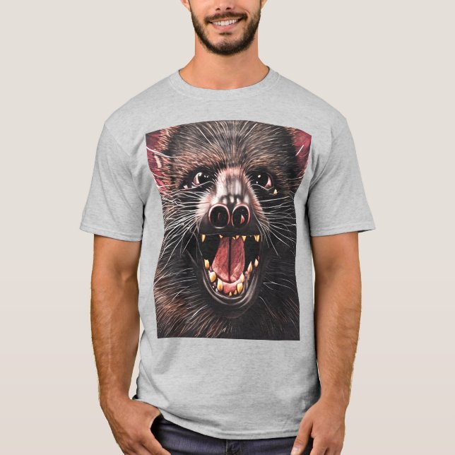 Camiseta El demonio fantasma de Tasmania (Anverso)