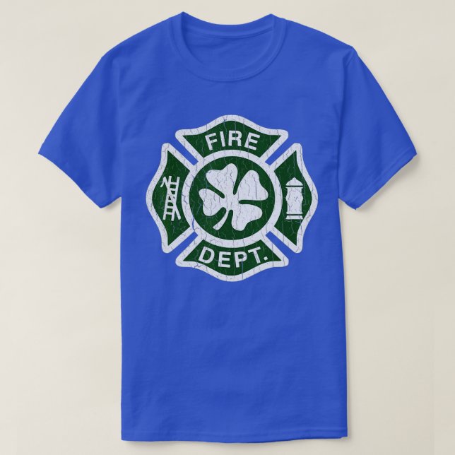 Camiseta El Departamento de Bomberos de Irlanda: Día de los (Diseño del anverso)