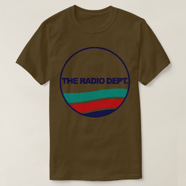 Camiseta El departamento de radio (Diseño del anverso)
