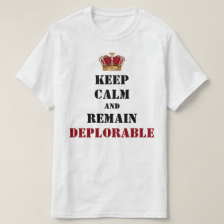 Camiseta El deplorable coronada del triunfo