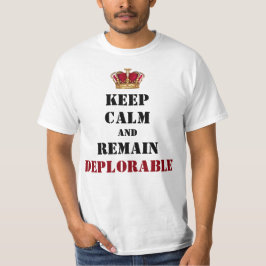 Camiseta El deplorable coronada del triunfo