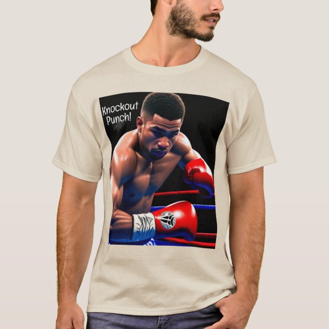 Camiseta El deporte es la vida - ¡Knockout Punch! (Anverso)