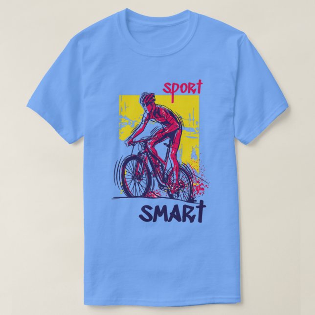 Camiseta El deporte me hace inteligente divertido y mágico  (Diseño del anverso)