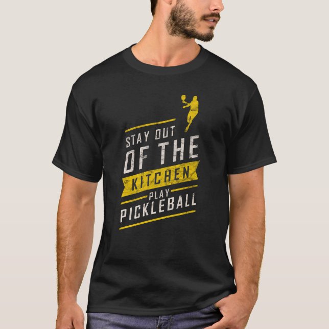 Camiseta El deporte retro divertido de la cocina de bolas (Anverso)