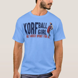 Camiseta El deporte verdaderamente mixto de KorfBall Chica 