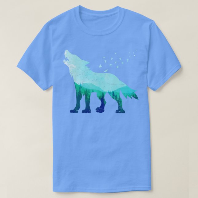 Camiseta El depredador de los bosques de vida silvestre How (Diseño del anverso)