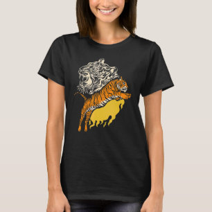 Camiseta El depredador de tigres y el salvaje fauna salvaje