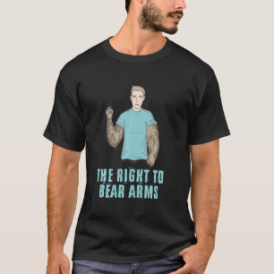 Camiseta El derecho al oso armas Graciosa Segunda Enmienda