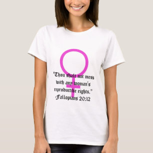 Camiseta El derecho de las mujeres a elegir verso