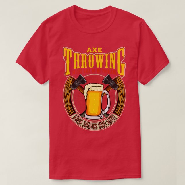 Camiseta El derrame de hachís resuelve la mitad de mis prob (Diseño del anverso)
