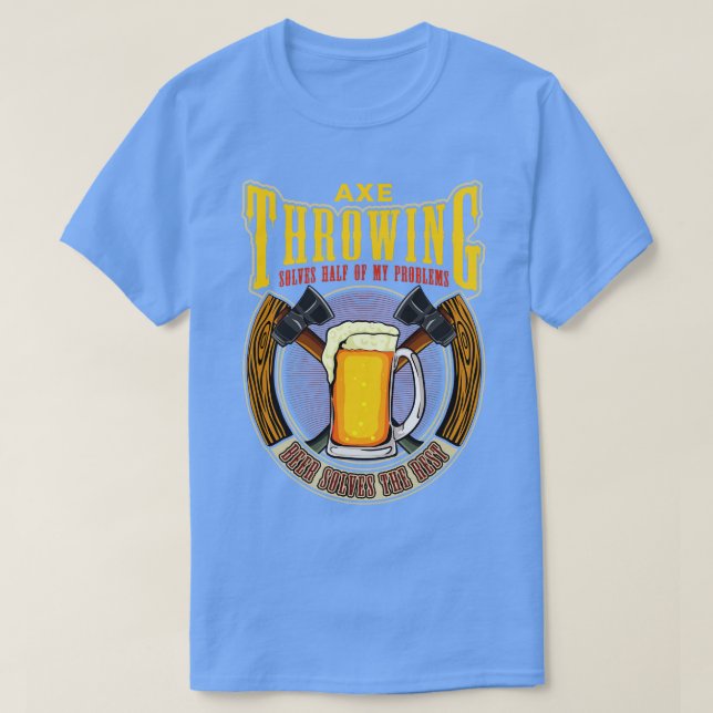 Camiseta El derrame de hachís resuelve la mitad de mis prob (Diseño del anverso)