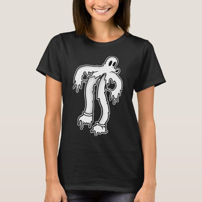 Camiseta El derretimiento gótico del payaso (Anverso)