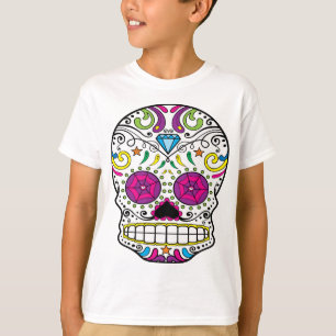 Camiseta El DES Los Muertos del diámetro del cráneo del