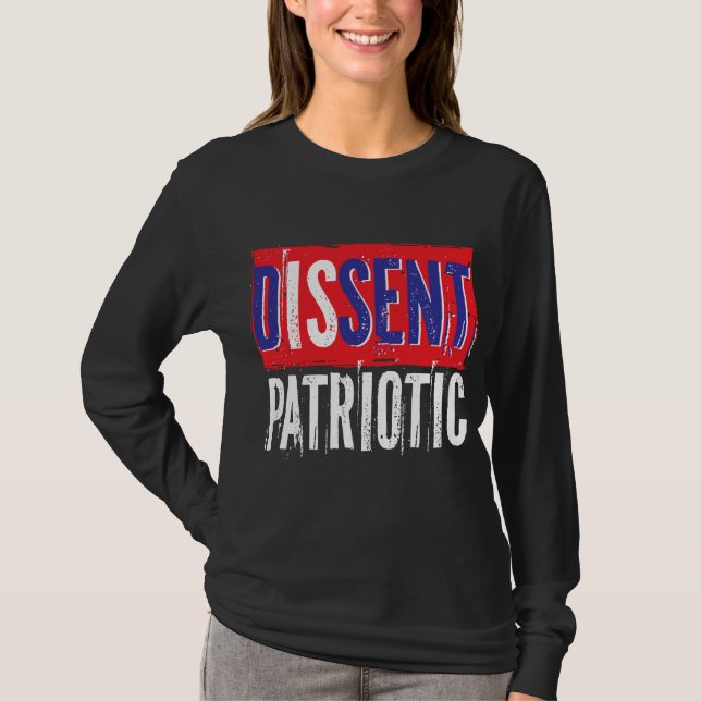 CAMISETA EL DESACUERDO ES PATRIÓTICO (Anverso)