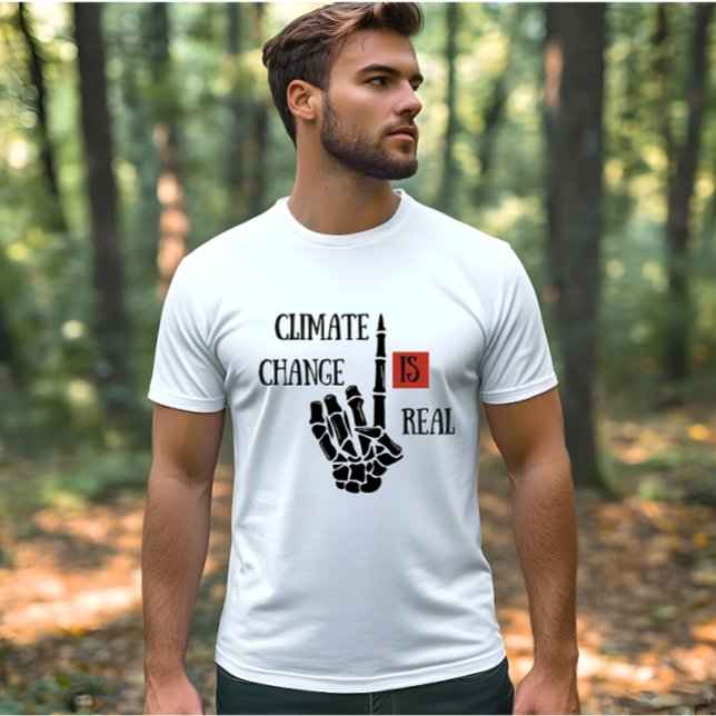 Camiseta El desafío climático es una verdadera conciencia a (Subido por el creador)