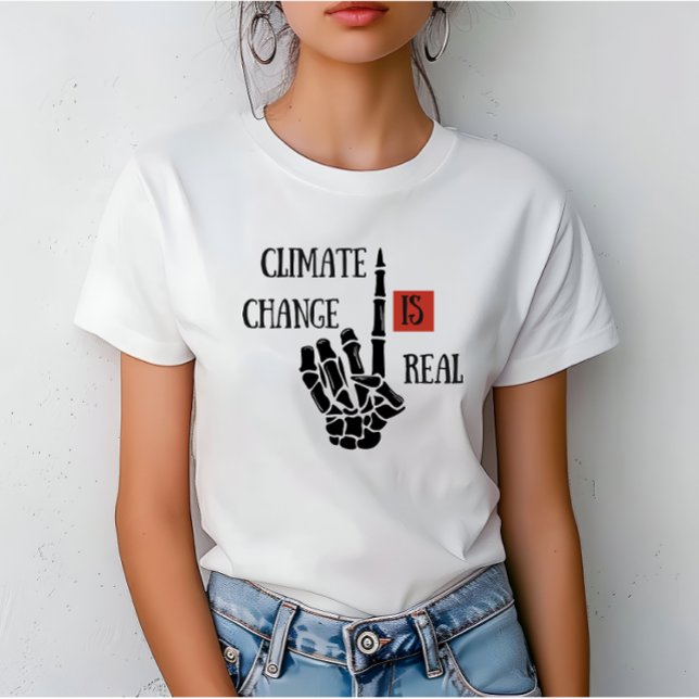 Camiseta El desafío climático es una verdadera conciencia a (Subido por el creador)