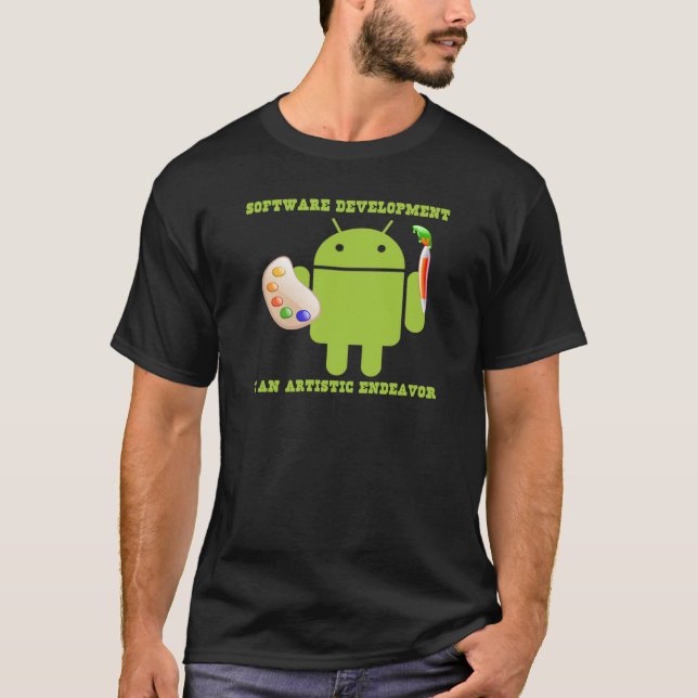 Camiseta El desarrollo de programas es un esfuerzo (Anverso)