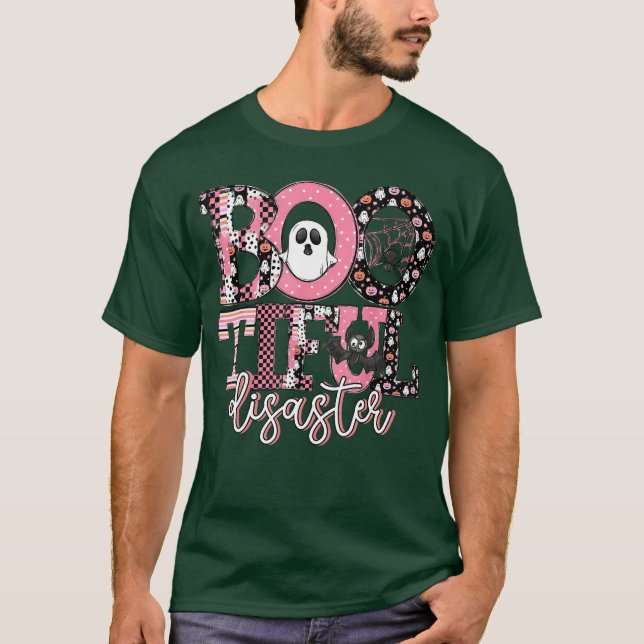 Camiseta El desastre de Boo Tiful atemorizó a la broma de l (Anverso)