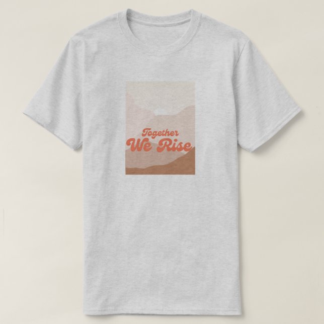 Camiseta El desastre de las inundaciones del huracán de las (Diseño del anverso)