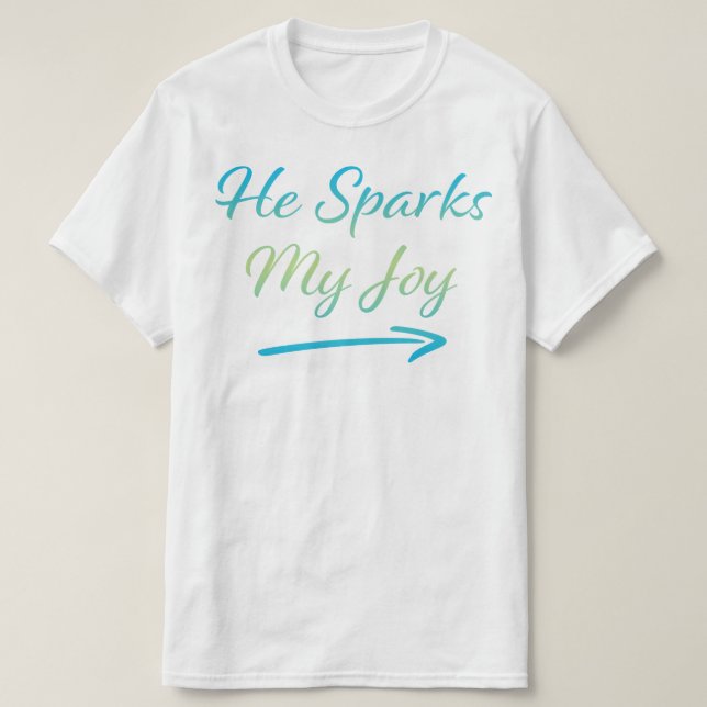 Camiseta Él Desata Mi Alegría (Diseño del anverso)
