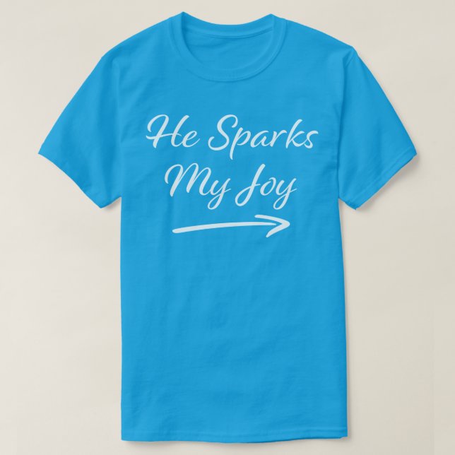 Camiseta Él Desata Mi Alegría (Diseño del anverso)