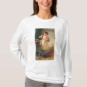 Camiseta El desayuno del gatito