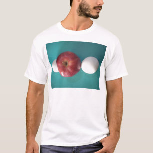 Camiseta El desayuno se compone de dos huevos y una vida fi