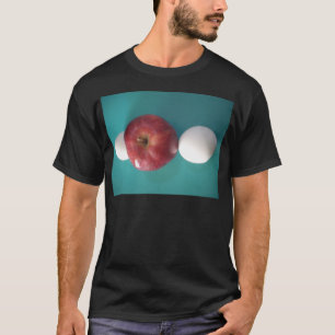 Camiseta El desayuno se compone de dos huevos y una vida fi