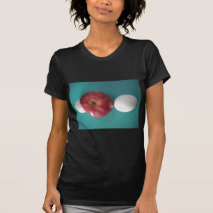 Camiseta El desayuno se compone de dos huevos y una vida fi