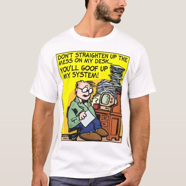 Camiseta El Descanso En Mi Escritorio (Anverso)