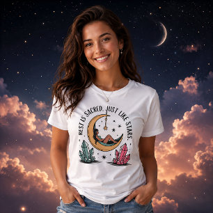 Camiseta El descanso es sagrado, al igual que las estrellas