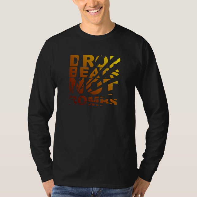 CAMISETA EL DESCENSO BATE NO LA EXPLOSIÓN DE LAS BOMBAS - (Anverso)
