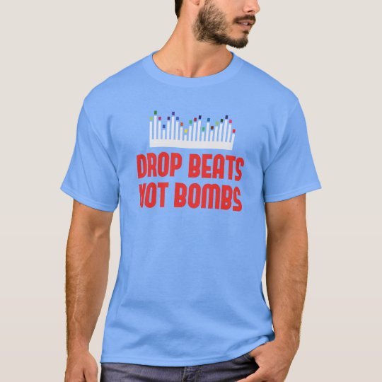 Camiseta El descenso del disc jockey de DJ bate no la