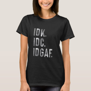 Camiseta El descortés club de coleccionistas de acrónimos a