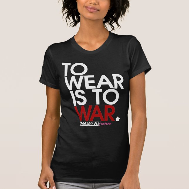 Camiseta El DESGASTE es GUERRA (Anverso)