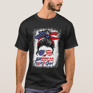 Camiseta El Desordenado Bun Pro Trum, Chica Estadounidense