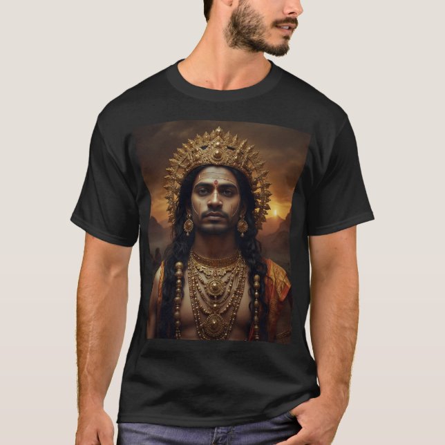 Camiseta El despertar de Arjuna: La Revelación Dharma (Anverso)