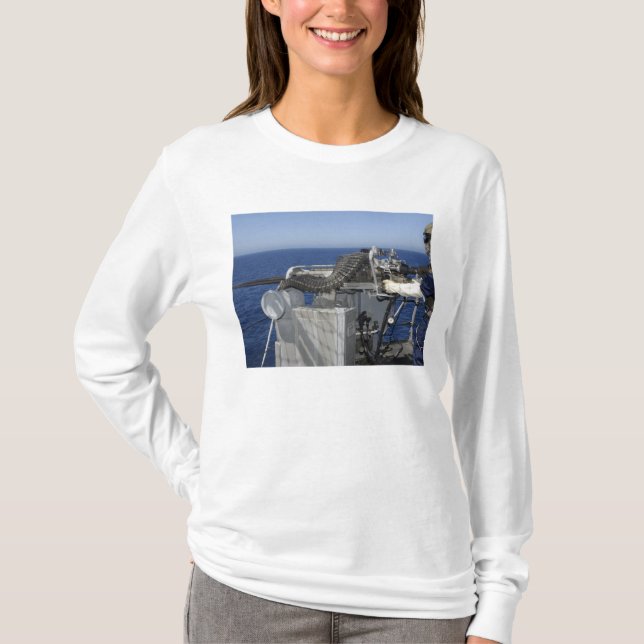 Camiseta El destino de un pistolero de la marina estadounid (Anverso)