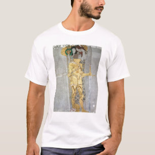 Camiseta El detalle del caballero del friso de Beethoven