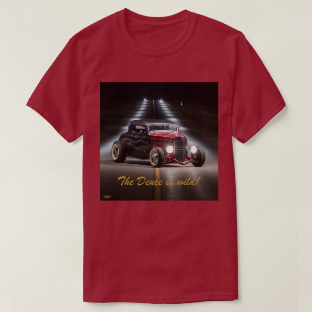 Camiseta El Deuce es salvaje (Diseño del anverso)