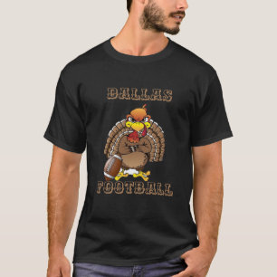 Camiseta El Día de Acción de Gracias de Dallas en Texas 