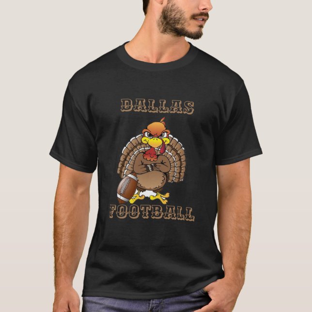 Camiseta El Día de Acción de Gracias de Dallas en Texas  (Anverso)